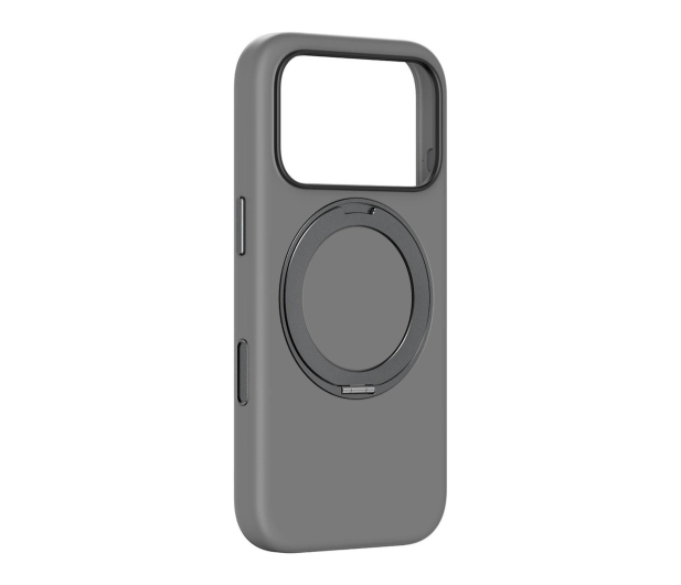 AmazingThing Cloudie na iPhone 17 Pro z podstawką - szare - 1526891 - zdjęcie 3
